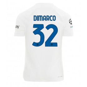 Inter Milan Federico Dimarco #32 Borta Kläder 2023-24 Kortärmad